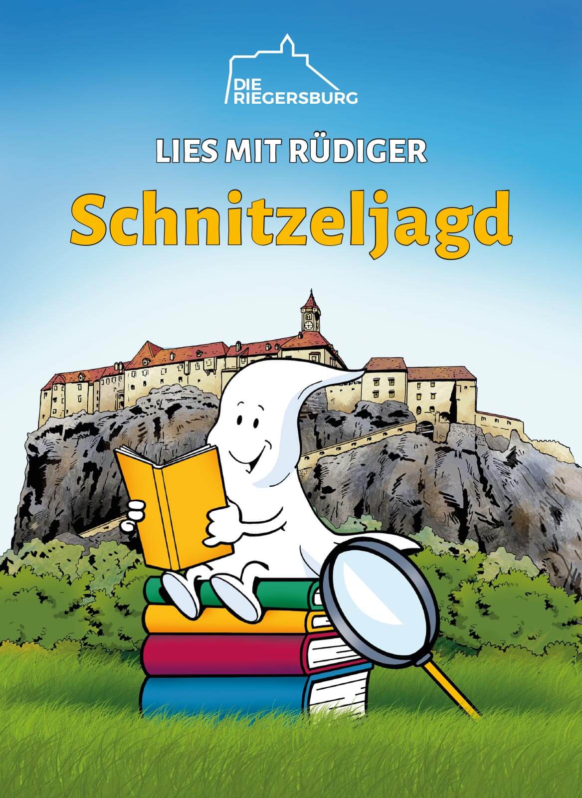 Cover die Rüdigerbuchs Schnitzeljagd